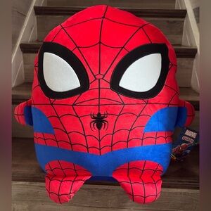 Súper Cute 🥰 Disney Jumbo Spiderman Plush  20” Cuutopia - NEW